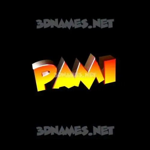 pami in Black Background style - 3D name wallpaper pami in Black Background style - 3D name wallpaper