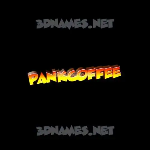 pankcoffee in Black Background style - 3D name wallpaper pankcoffee in Black Background style - 3D name wallpaper