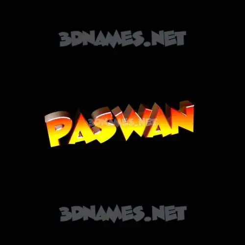 paswan in Black Background style - 3D name wallpaper paswan in Black Background style - 3D name wallpaper
