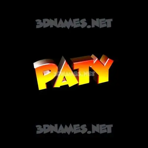 paty in Black Background style - 3D name wallpaper paty in Black Background style - 3D name wallpaper