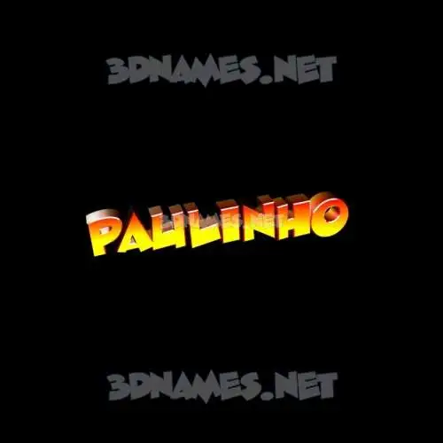 paulinho in Black Background style - 3D name wallpaper paulinho in Black Background style - 3D name wallpaper
