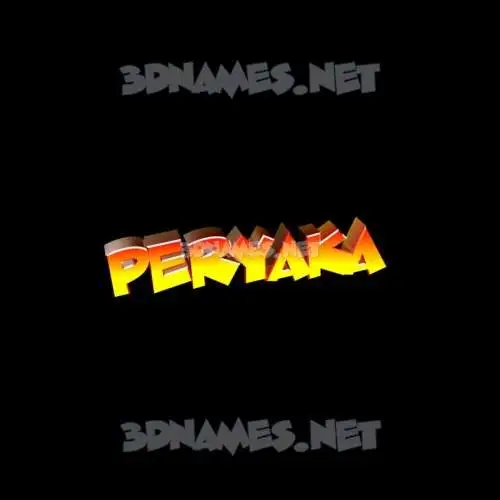 peryaka in Black Background style - 3D name wallpaper peryaka in Black Background style - 3D name wallpaper