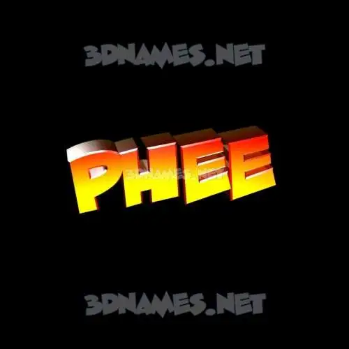 phee in Black Background style - 3D name wallpaper phee in Black Background style - 3D name wallpaper