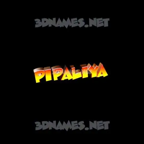 pipaliya in Black Background style - 3D name wallpaper pipaliya in Black Background style - 3D name wallpaper