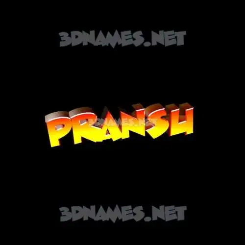 pransu in Black Background style - 3D name wallpaper pransu in Black Background style - 3D name wallpaper