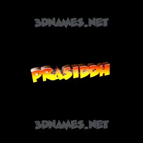 prasiddh in Black Background style - 3D name wallpaper