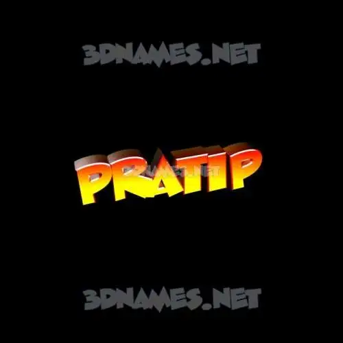 pratip in Black Background style - 3D name wallpaper pratip in Black Background style - 3D name wallpaper
