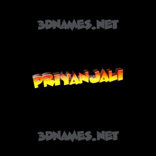 priyanjali in Black Background style - 3D name wallpaper priyanjali in Black Background style - 3D name wallpaper