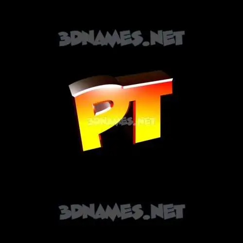 pt in Black Background style - 3D name wallpaper pt in Black Background style - 3D name wallpaper