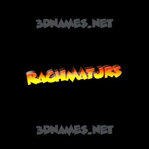 rachmatjrs in Black Background style - 3D name wallpaper rachmatjrs in Black Background style - 3D name wallpaper