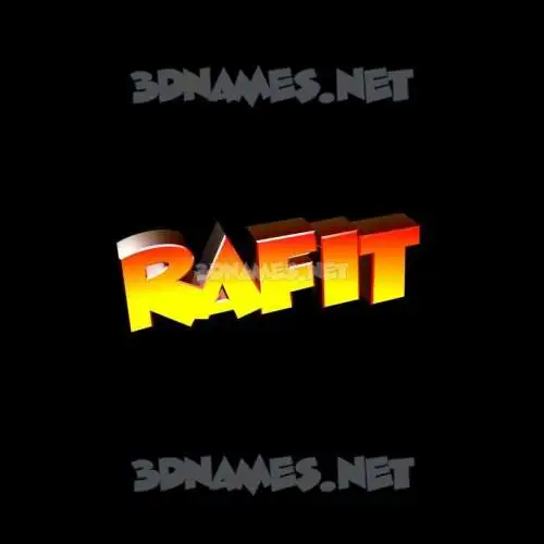 rafit in Black Background style - 3D name wallpaper rafit in Black Background style - 3D name wallpaper