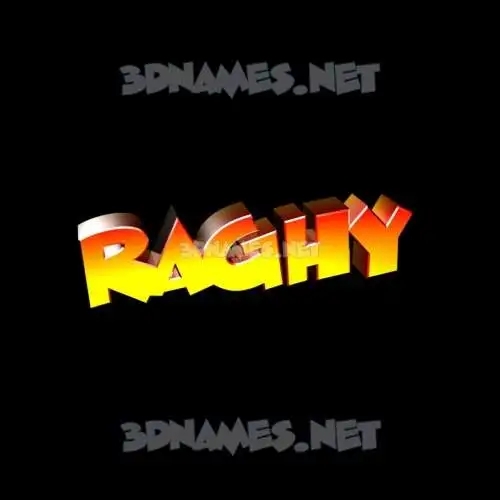 raghy in Black Background style - 3D name wallpaper raghy in Black Background style - 3D name wallpaper