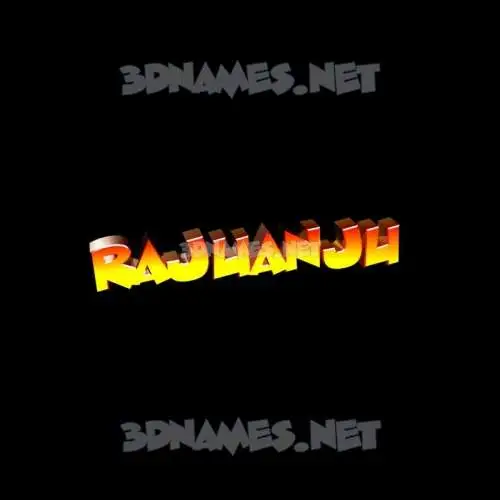 rajuanju in Black Background style - 3D name wallpaper rajuanju in Black Background style - 3D name wallpaper