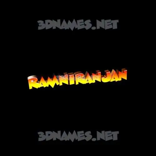 ramniranjan in Black Background style - 3D name wallpaper ramniranjan in Black Background style - 3D name wallpaper