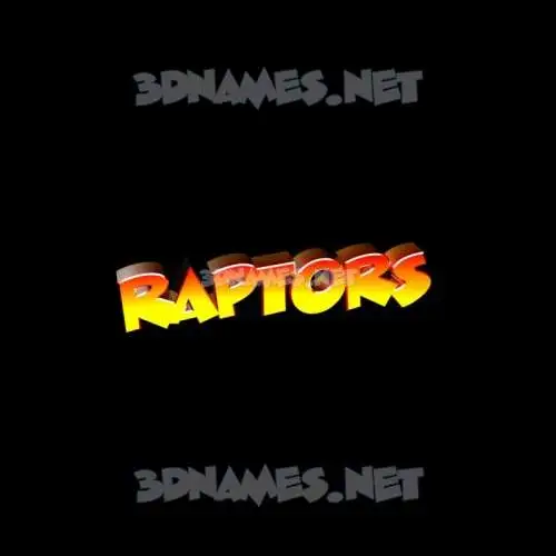 raptors in Black Background style - 3D name wallpaper raptors in Black Background style - 3D name wallpaper