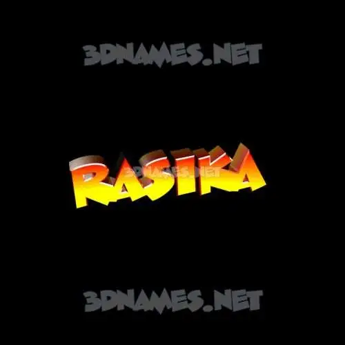 rasika in Black Background style - 3D name wallpaper rasika in Black Background style - 3D name wallpaper