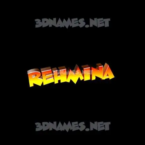 rehmina in Black Background style - 3D name wallpaper rehmina in Black Background style - 3D name wallpaper