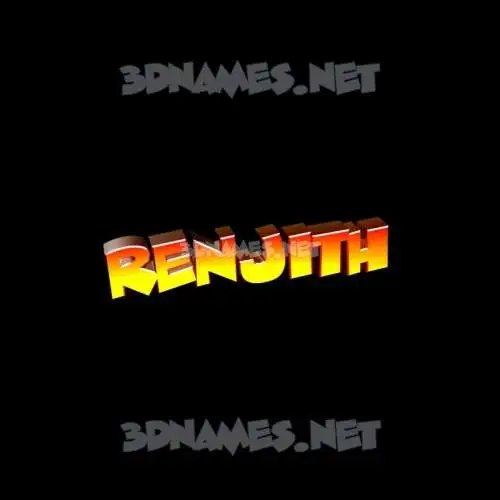 renjith in Black Background style - 3D name wallpaper renjith in Black Background style - 3D name wallpaper