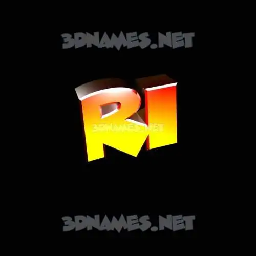ri in Black Background style - 3D name wallpaper ri in Black Background style - 3D name wallpaper