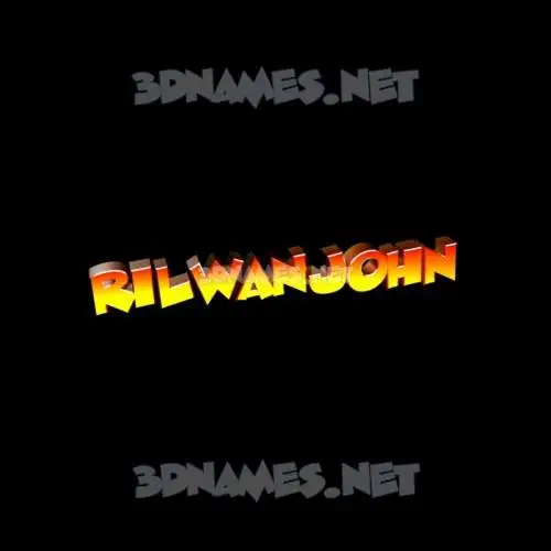 rilwanjohn in Black Background style - 3D name wallpaper rilwanjohn in Black Background style - 3D name wallpaper