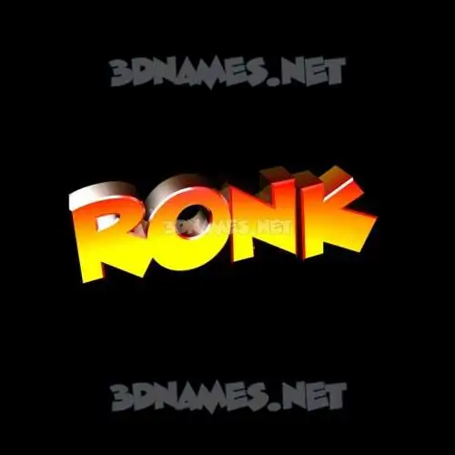 ronk in Black Background style - 3D name wallpaper ronk in Black Background style - 3D name wallpaper