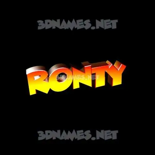 ronty in Black Background style - 3D name wallpaper ronty in Black Background style - 3D name wallpaper