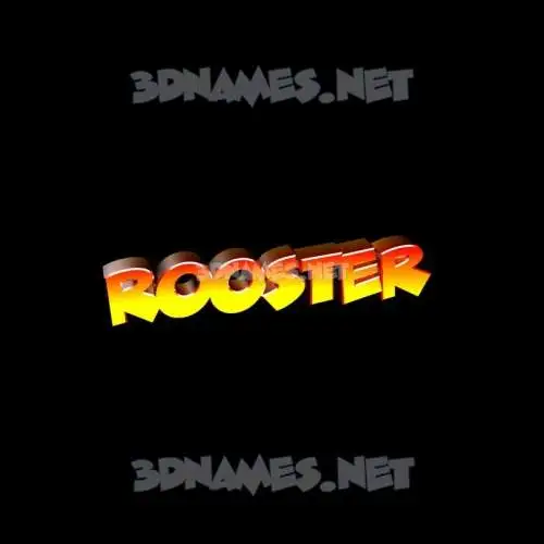 rooster in Black Background style - 3D name wallpaper rooster in Black Background style - 3D name wallpaper