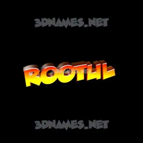 rootul in Black Background style - 3D name wallpaper rootul in Black Background style - 3D name wallpaper