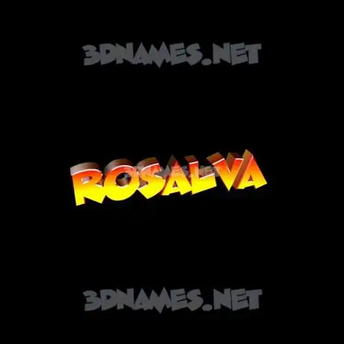 rosalva in Black Background style - 3D name wallpaper rosalva in Black Background style - 3D name wallpaper