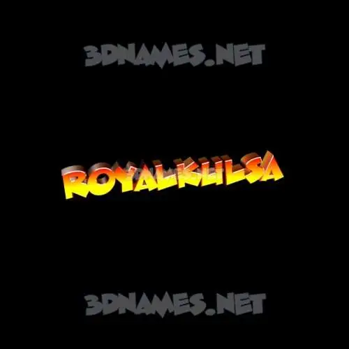 royalkulsa in Black Background style - 3D name wallpaper royalkulsa in Black Background style - 3D name wallpaper
