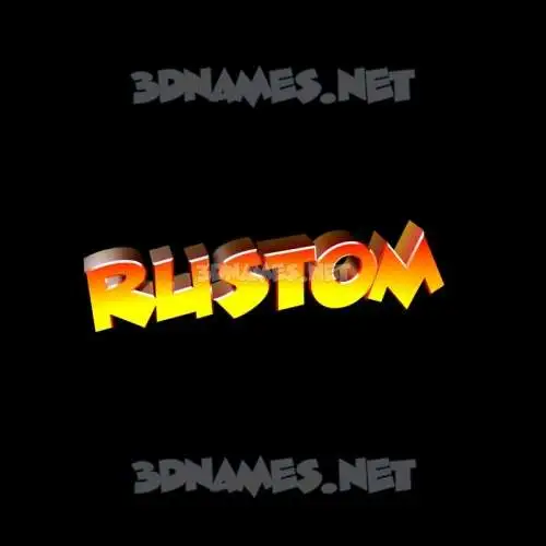 rustom in Black Background style - 3D name wallpaper rustom in Black Background style - 3D name wallpaper
