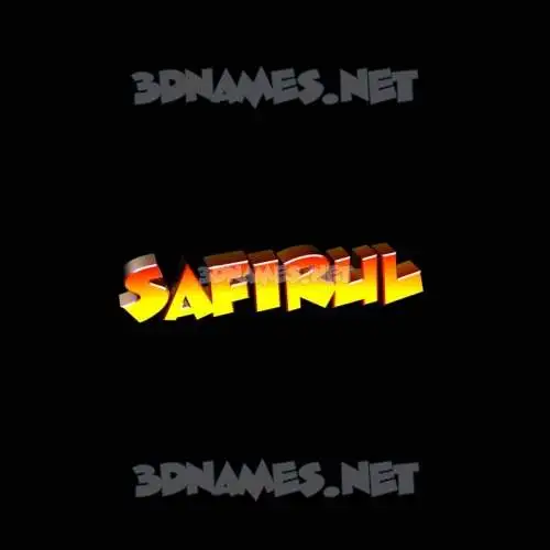 safirul in Black Background style - 3D name wallpaper safirul in Black Background style - 3D name wallpaper