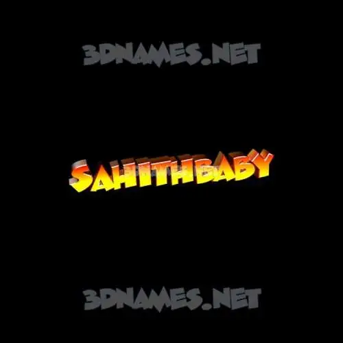 sahithbaby in Black Background style - 3D name wallpaper sahithbaby in Black Background style - 3D name wallpaper