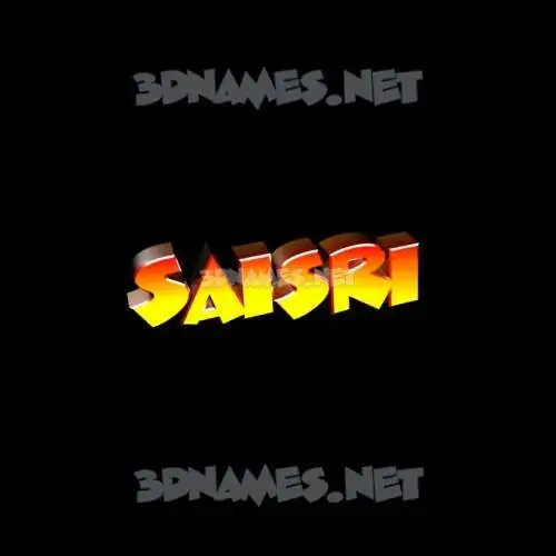 saisri in Black Background style - 3D name wallpaper saisri in Black Background style - 3D name wallpaper