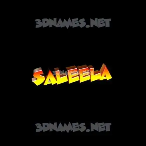 saleela in Black Background style - 3D name wallpaper saleela in Black Background style - 3D name wallpaper