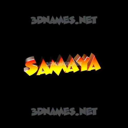 samaya in Black Background style - 3D name wallpaper samaya in Black Background style - 3D name wallpaper