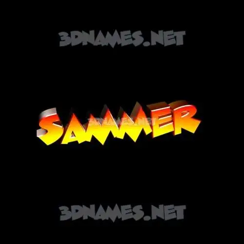 sammer in Black Background style - 3D name wallpaper sammer in Black Background style - 3D name wallpaper