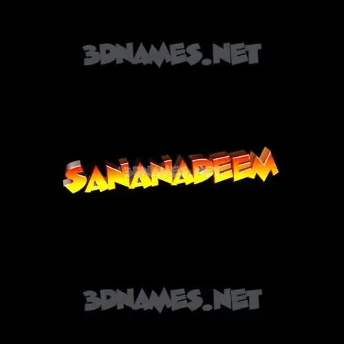 sananadeem in Black Background style - 3D name wallpaper sananadeem in Black Background style - 3D name wallpaper