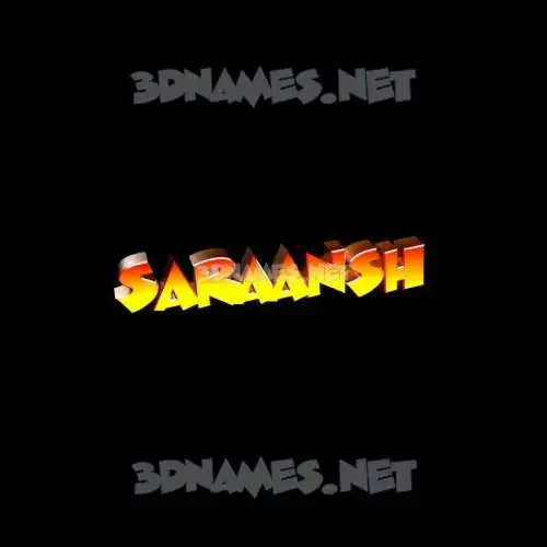 saraansh in Black Background style - 3D name wallpaper saraansh in Black Background style - 3D name wallpaper