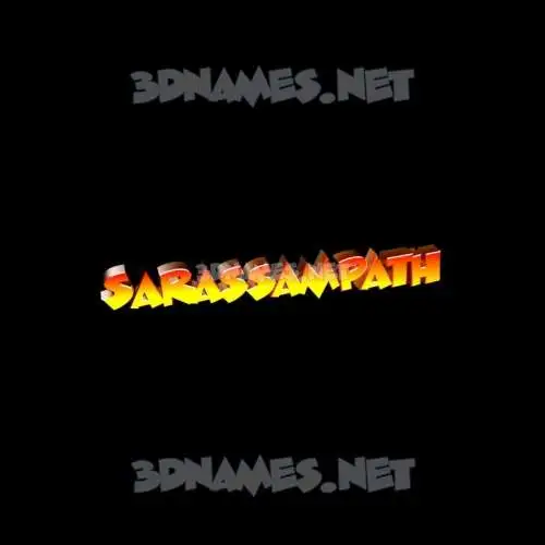 sarassampath in Black Background style - 3D name wallpaper sarassampath in Black Background style - 3D name wallpaper