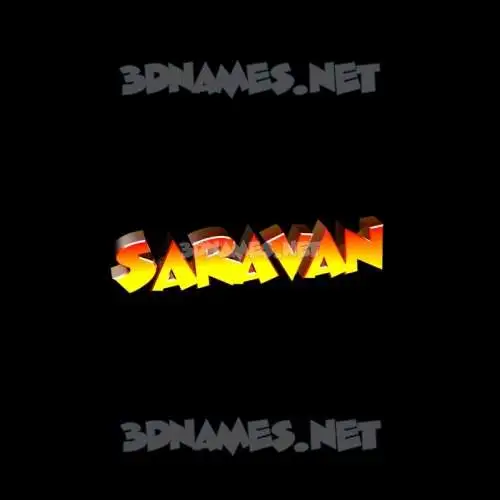 saravan in Black Background style - 3D name wallpaper saravan in Black Background style - 3D name wallpaper