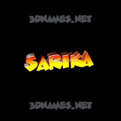 sarika in Black Background style - 3D name wallpaper sarika in Black Background style - 3D name wallpaper