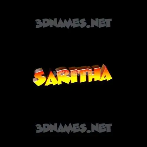saritha in Black Background style - 3D name wallpaper saritha in Black Background style - 3D name wallpaper