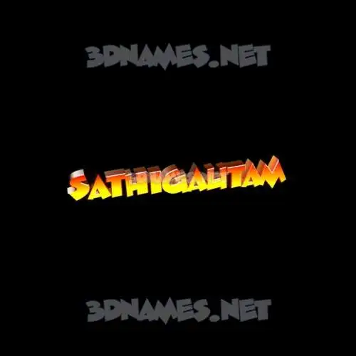 sathigautam in Black Background style - 3D name wallpaper sathigautam in Black Background style - 3D name wallpaper