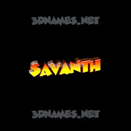 savanth in Black Background style - 3D name wallpaper savanth in Black Background style - 3D name wallpaper