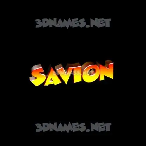 savion in Black Background style - 3D name wallpaper savion in Black Background style - 3D name wallpaper