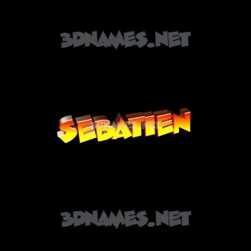 sebatien in Black Background style - 3D name wallpaper sebatien in Black Background style - 3D name wallpaper