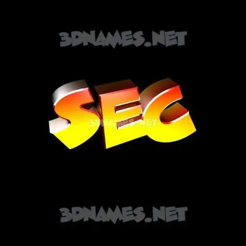 sec in Black Background style - 3D name wallpaper sec in Black Background style - 3D name wallpaper