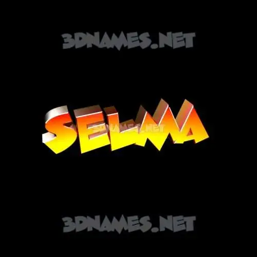 selma in Black Background style - 3D name wallpaper selma in Black Background style - 3D name wallpaper