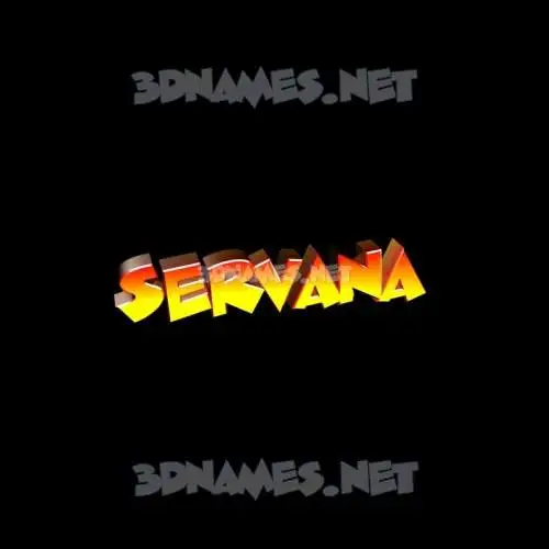 servana in Black Background style - 3D name wallpaper servana in Black Background style - 3D name wallpaper